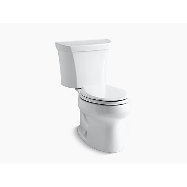 Elongated Dual-Flush Toilet W/ Right-Hand Trip Lever